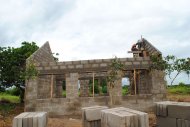 Classroom and staff house construction
