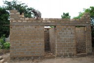 Classroom and staff house construction