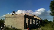 Kisarawe Schoolproject » Dak op het 2e en 3e klaslokaal