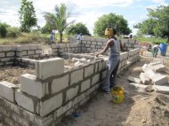 Pwani Hope School - first constructions